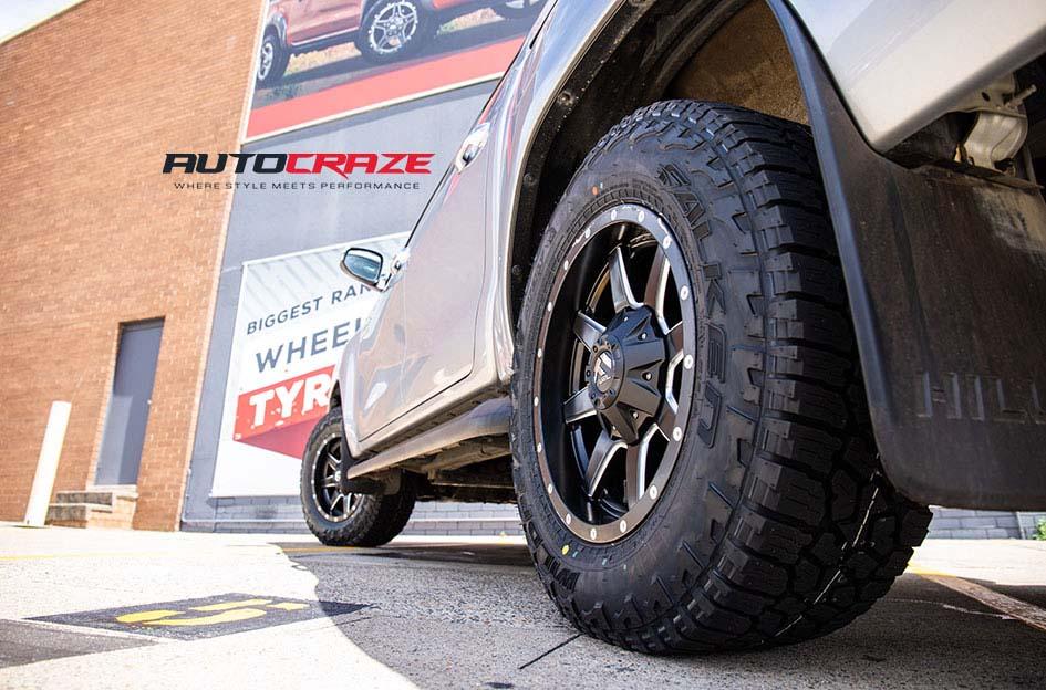TOYOTA HILUX N80 4WD MAVERICK GLOSS BLACK MILLED ACCENTS